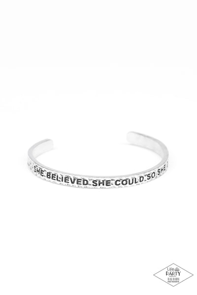 She Believed She Could - Silver Paparazzi