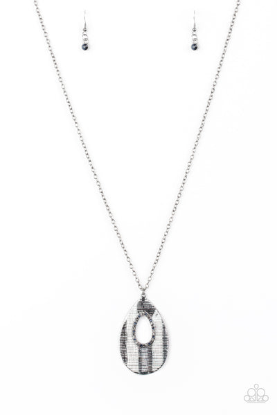 Stop, TEARDROP, and Roll - Multi necklace Paparazzi