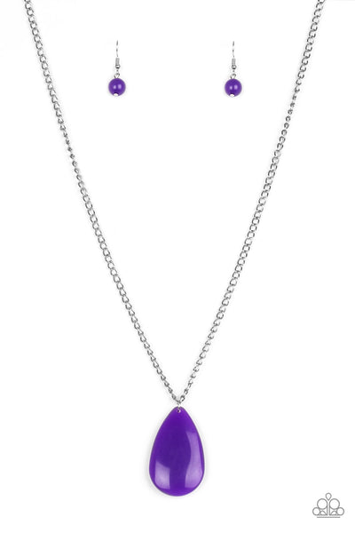 So Pop-YOU-lar - Purple necklace Paparazzi