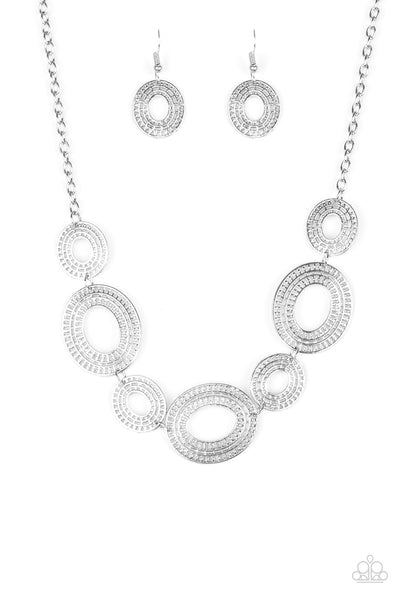 Basically Baltic - Silver necklace Paparazzi Accessories