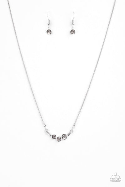 Sparkling Stargazer - Silver necklace Paparazzi