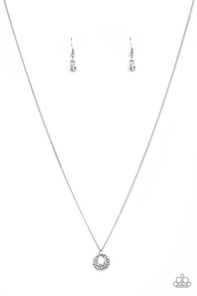 One Small Step For GLAM - White necklace Paparazzi