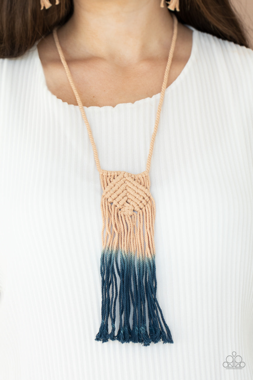 Look At MACRAME Now - Blue Paparazzi