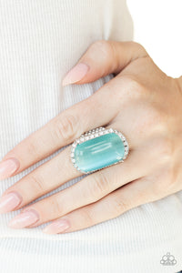 Thank Your LUXE-y Stars - Blue cat's eye ring Paparazzi