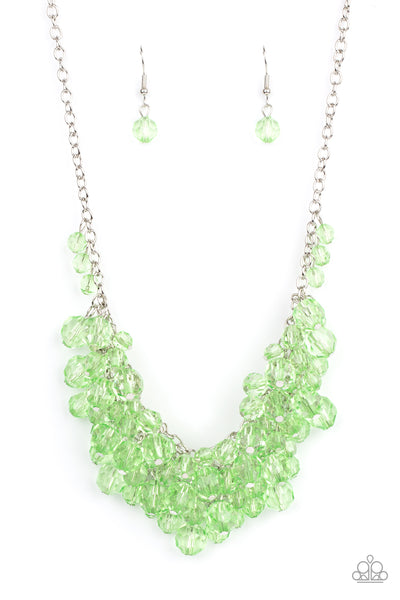 Let The Festivities Begin - Green necklace Paparazzi