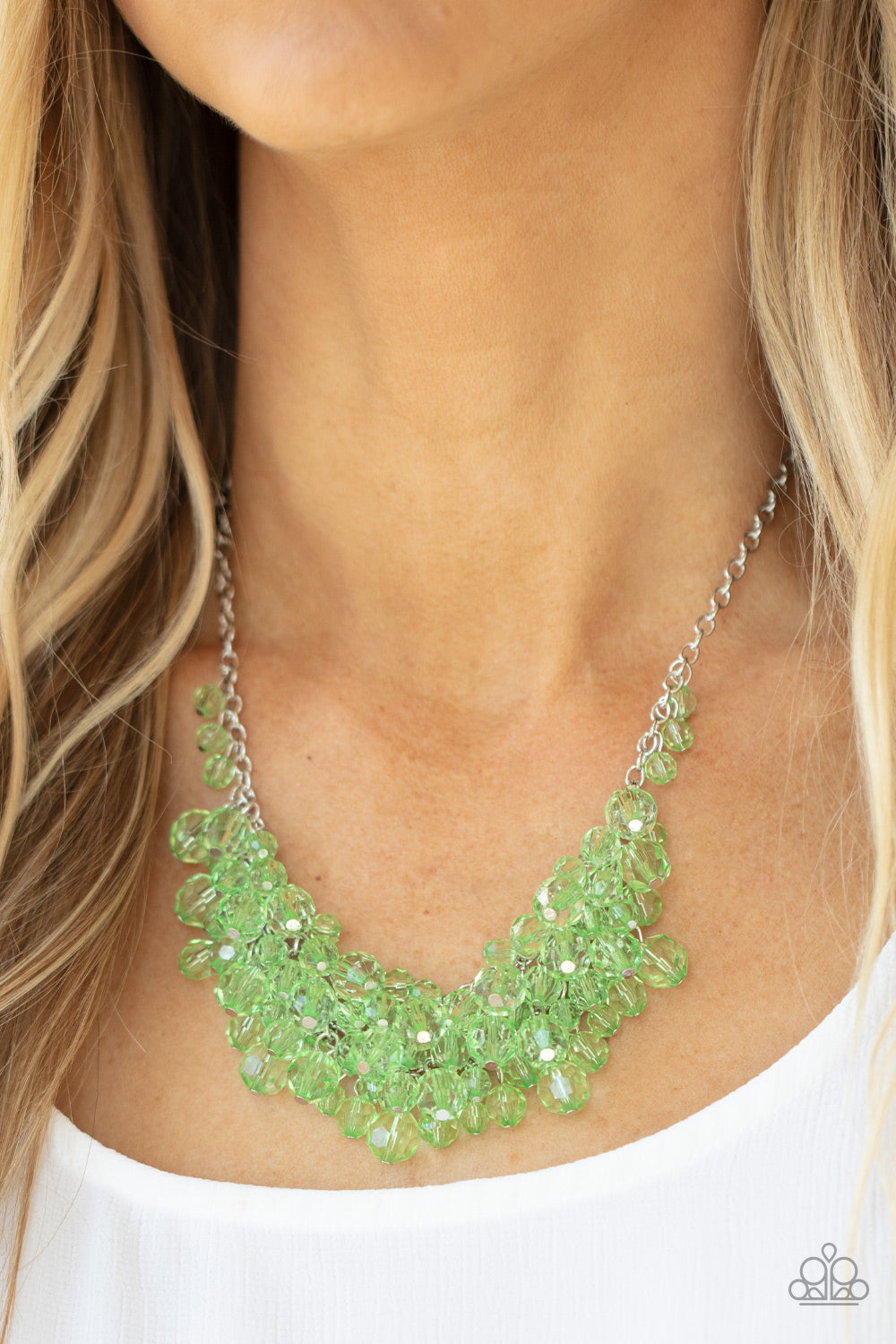 Let The Festivities Begin - Green necklace Paparazzi