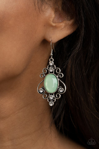 Tour de Fairytale - Green earrings Paparazzi