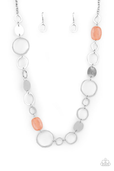 Colorful Combo - Orange necklace Paparazzi