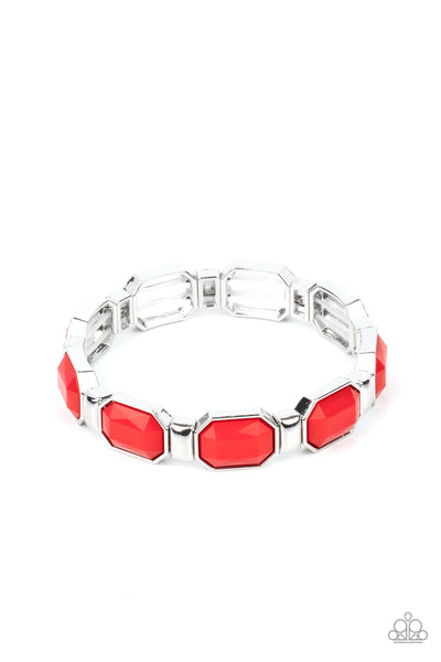 Fashion Fable - Red bracelet Paparazzi Accessories