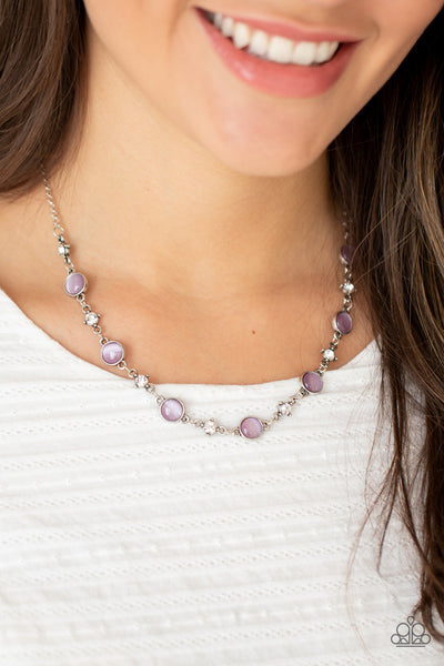 Inner Illumination - Purple necklace Paparazzi