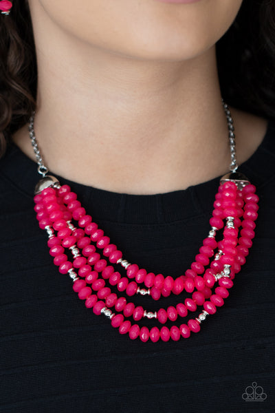 Best POSH-ible Taste - Pink necklace Paparazzi