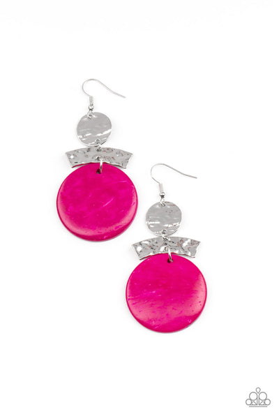 Diva Of My Domain - Pink earrings Paparazzi