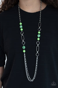 POP-ular Opinion - Green necklace Paparazzi