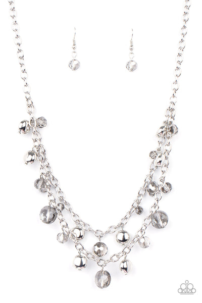 Ethereally Ensconced - Silver necklace Paparazzi