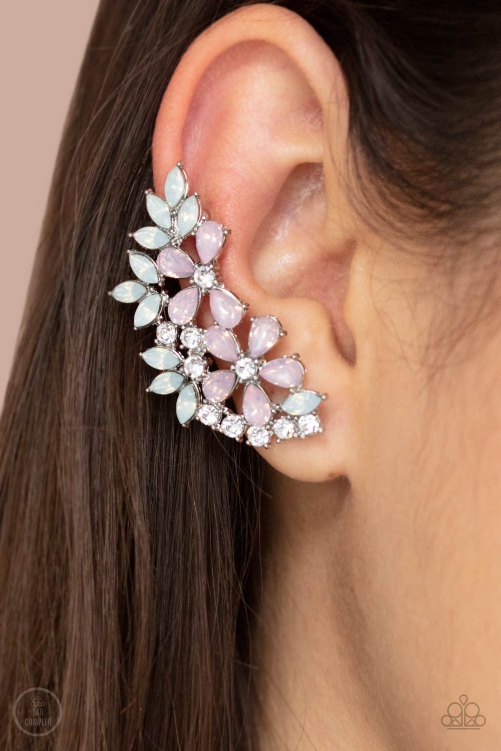 Garden Party Powerhouse - Pink earrings Paparazzi Accessories
