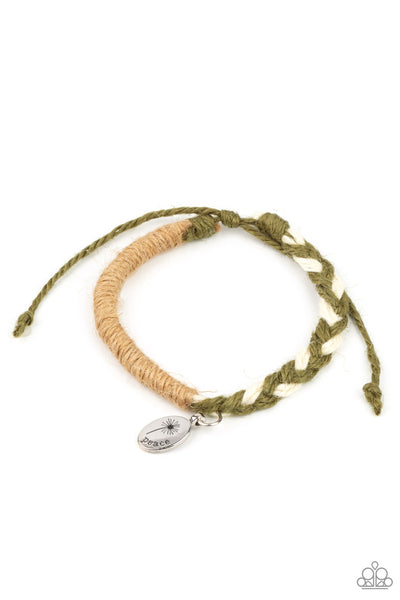 Perpetually Peaceful - Green bracelet Paparazzi Accessories