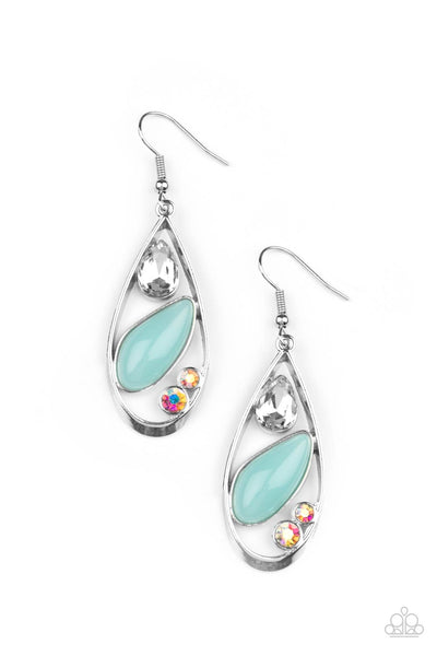 Harmonious Harbors - Blue earrings Paparazzi