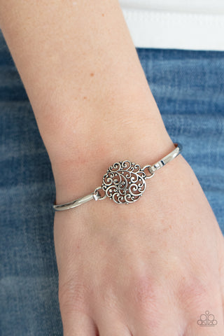 Filigree Fiesta - Silver bracelet Paparazzi