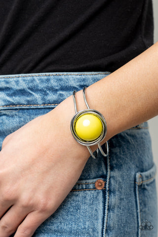 Take It From The POP! - Yellow bracelet Paparazzi