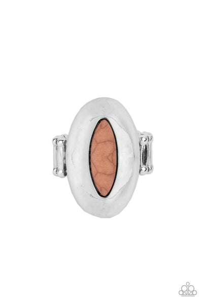 Mesmerizing BLAZE - Brown ring Paparazzi Accessories