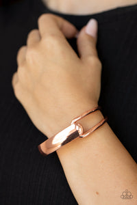 Couture-Clutcher - Copper bracelet Paparazzi Accessories