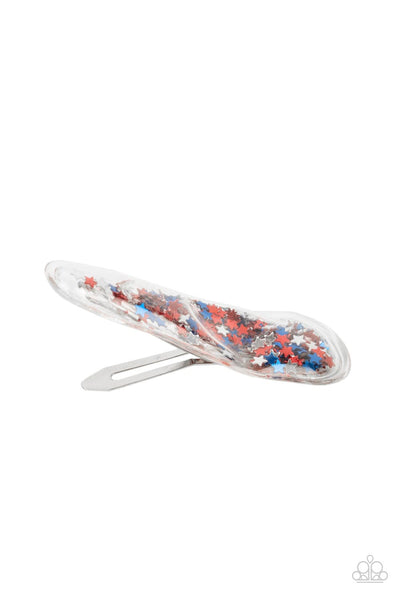 Oh, My Stars and Stripes - Multi hair clip Paparazzi