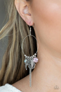 TWEET Dreams - Pink earrings Paparazzi Accessories