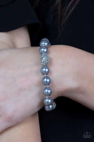 Upscale Whimsy - Silver bracelet Paparazzi