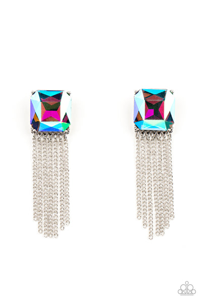 Supernova Novelty - Multi earrings Paparazzi Accessories