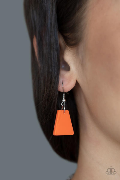 Vivaciously Versatile - Orange necklace Paparazzi Accessories