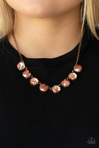 Dreamy Decorum - Copper necklace Paparazzi Accessories
