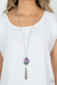 Interstellar Solstice - Purple necklace Paparazzi Accessories