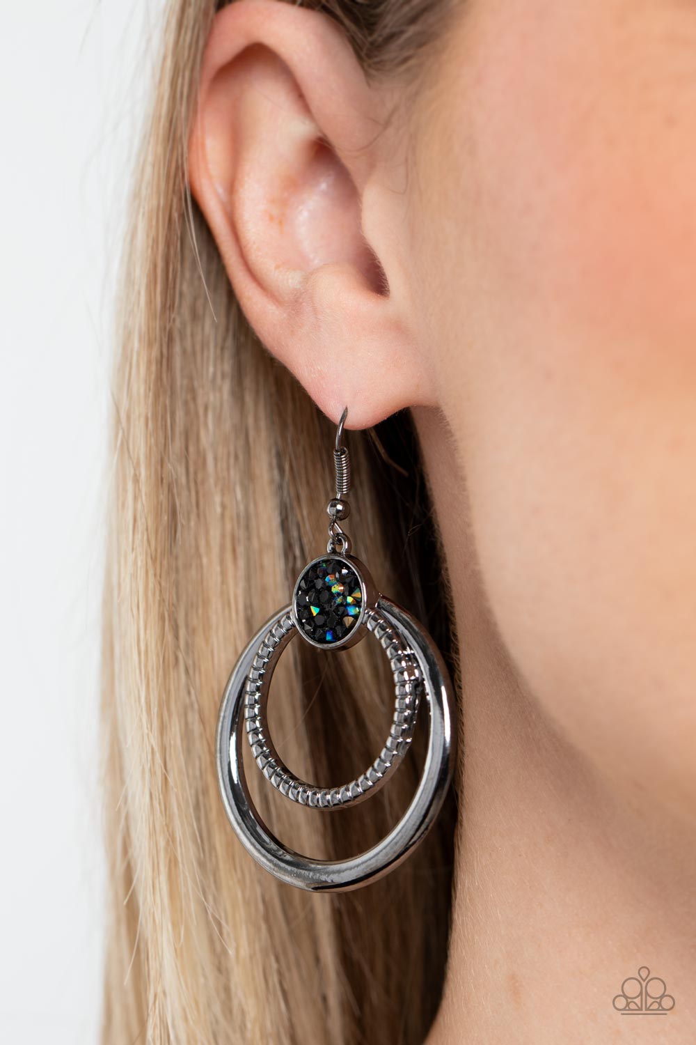 Spun Out Opulence - Multi  earrings Paparazzi Accessories