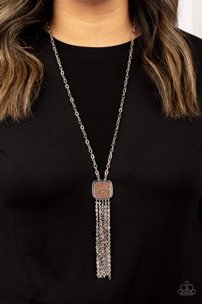 Seaside Season - Brown necklace Paparazzi Accessories