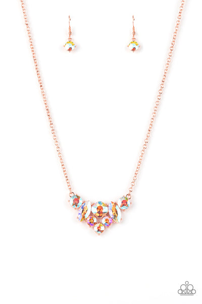 Lavishly Loaded - Copper necklace Paparazzi Accessories