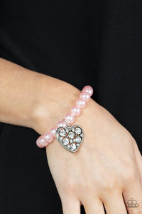 Cutely Crushing - Pink bracelet Paparazzi Accessories