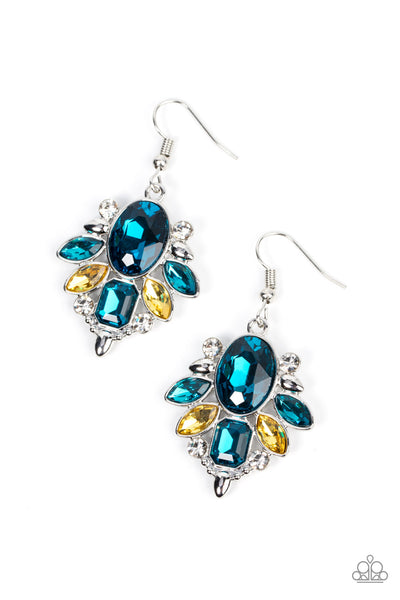 Glitzy Go-Getter - Multi earrings Paparazzi Accessories