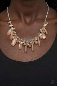 Bahama Mama Mode - Brown necklace Paparazzi Accessories