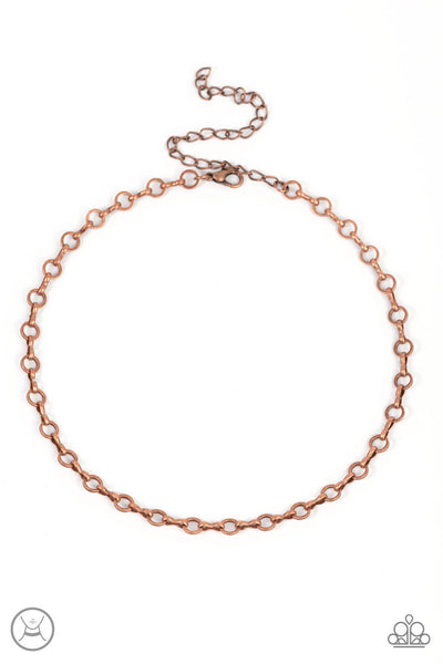 Keepin it Chic - Copper necklace Paparazzi Accessories