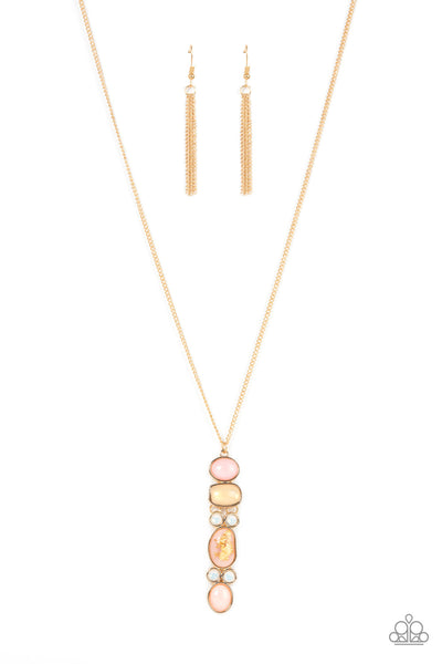 Totem Treasure - Pink necklace Paparazzi Accessories