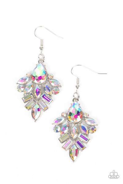 Stellar-escent Elegance - Multi earrings Paparazzi Accessories