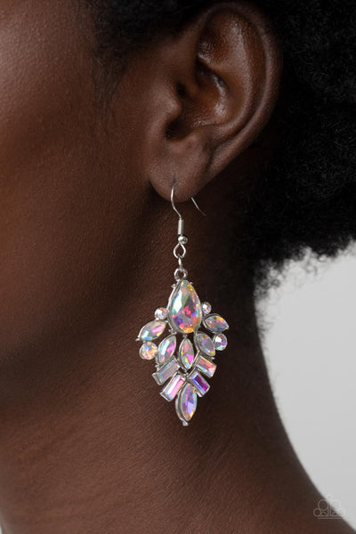 Stellar-escent Elegance - Multi earrings Paparazzi Accessories