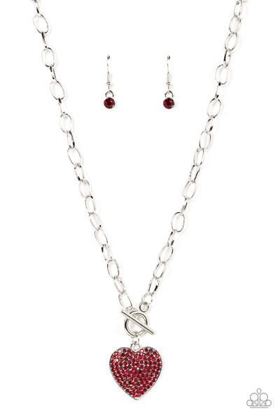 If You LUST - Red necklace Paparazzi Accessories