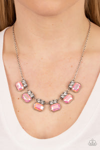 Interstellar Inspiration - Pink necklace Paparazzi