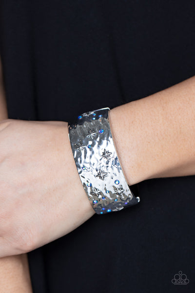 Across the Constellations - Blue bracelet Paparazzi Accessories