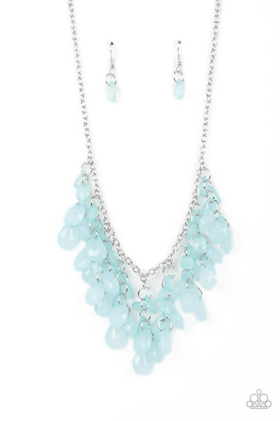 Crystal Cabaret - Blue necklace Paparazzi Accessories