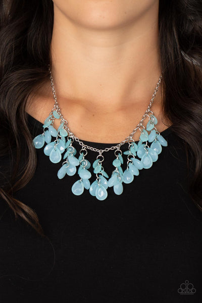 Crystal Cabaret - Blue necklace Paparazzi Accessories