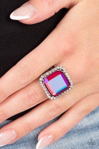 Slow Burn - Pink ring Paparazzi Accessories